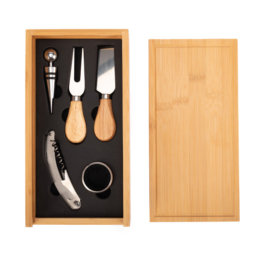 Set Wine & Cheese «Futrono» de Bamboo