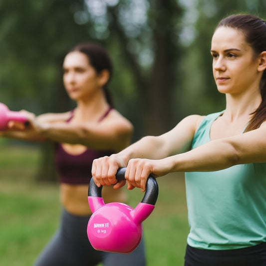 Kettlebell de Hierro IRON FIT 8 kg