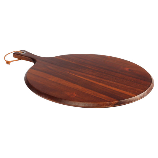 Tabla de Acacia para Pizza Con Asa
