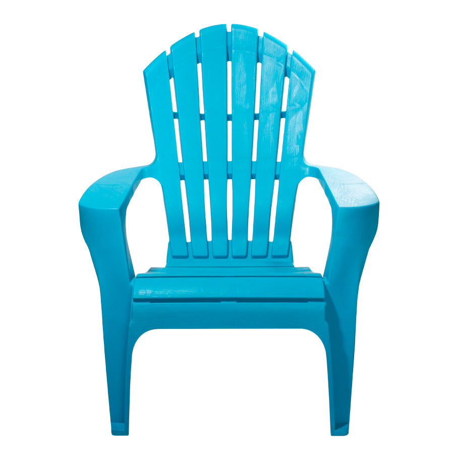 Silla plástica ADIRONDACK Diferentes Colores Azul y Rojo