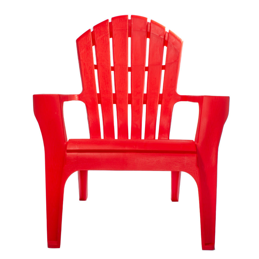 Silla plástica ADIRONDACK Diferentes Colores Azul y Rojo