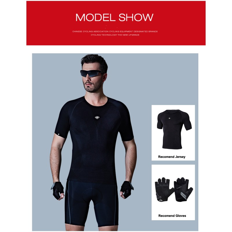 Calzas Acolchadas Hombre Ordinary para Ciclismo SANTIC