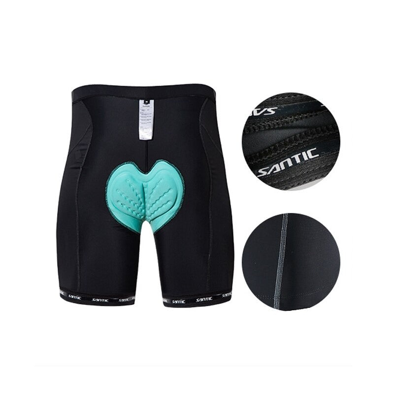 Calzas Acolchadas Hombre Ordinary para Ciclismo SANTIC