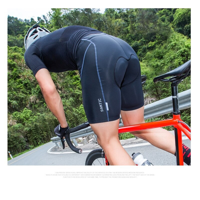 Calzas Acolchadas Hombre Ordinary para Ciclismo SANTIC