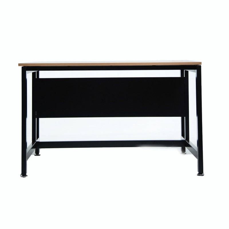 Escritorio Industrial de Madera De Acacia Y Metal 120 x 75 x 80cm