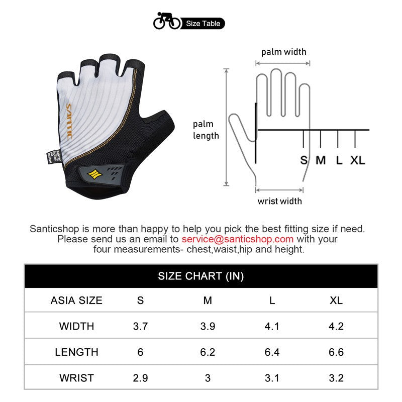 Guantes Amundson para Ciclismo SANTIC