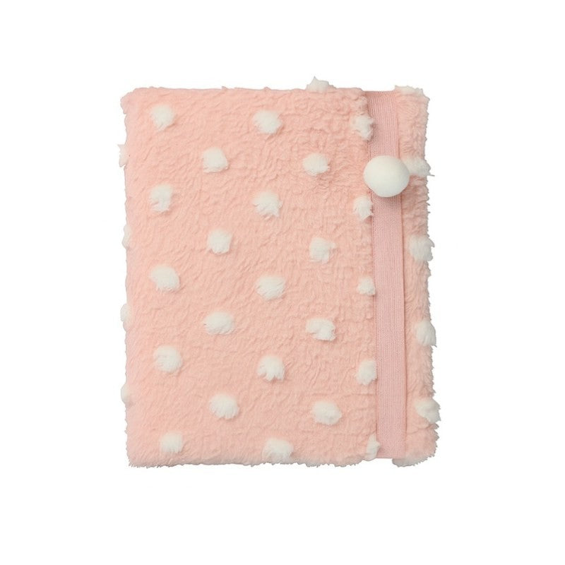 Libreta Planner Araucaria tapa dura PU / 112 Hojas 80gsm / elástico / 15x20cm / Rosada