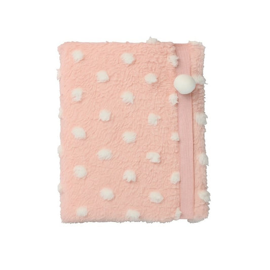 Libreta Planner Araucaria tapa dura PU / 112 Hojas 80gsm / elástico / 15x20cm / Rosada