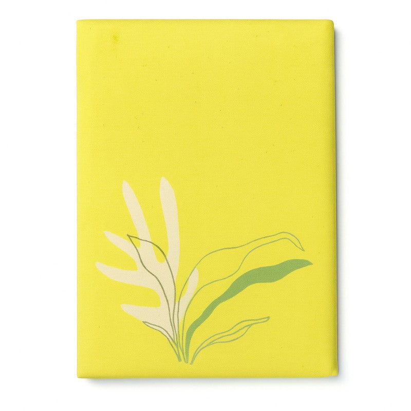 Libreta Planner Journal tapa dura de algodón y papel reciclado / 96 hojas / 15x20cm / Verde