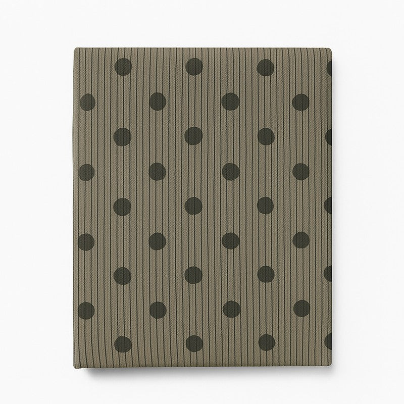 Libreta Planner Moon Journal tapa dura de Algodón y papel reciclado / 96 hojas / 15x20cm / Gris