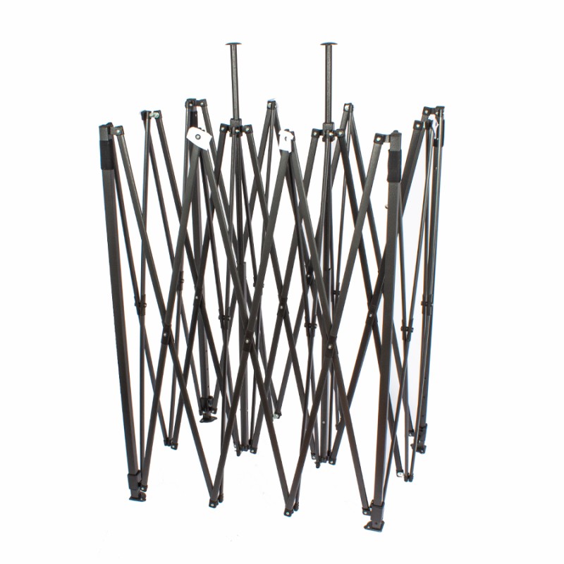 Pack 1 techo Toldo Rojo 3 x 4.5mt + Estructura Araña 3.45mt