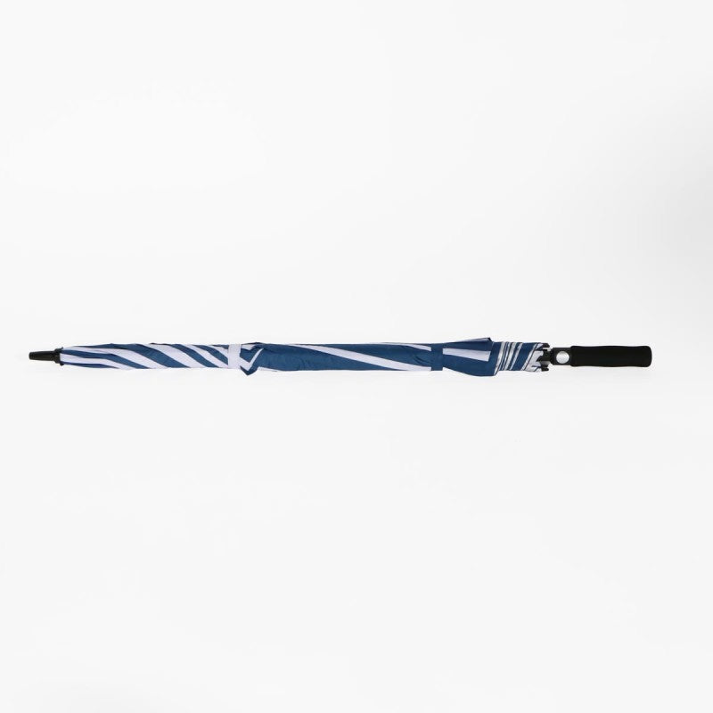 Paragua GOLF TIGER blanco con azul Wind&Water Proof / UV / varas reforzadas D146cm x H110cm
