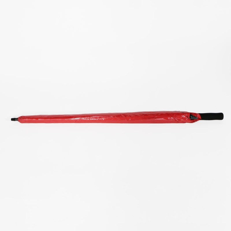 Paragua GOLF TIGER blanco con rojo filtro UV con varas reforzadas D146 X H110 cm