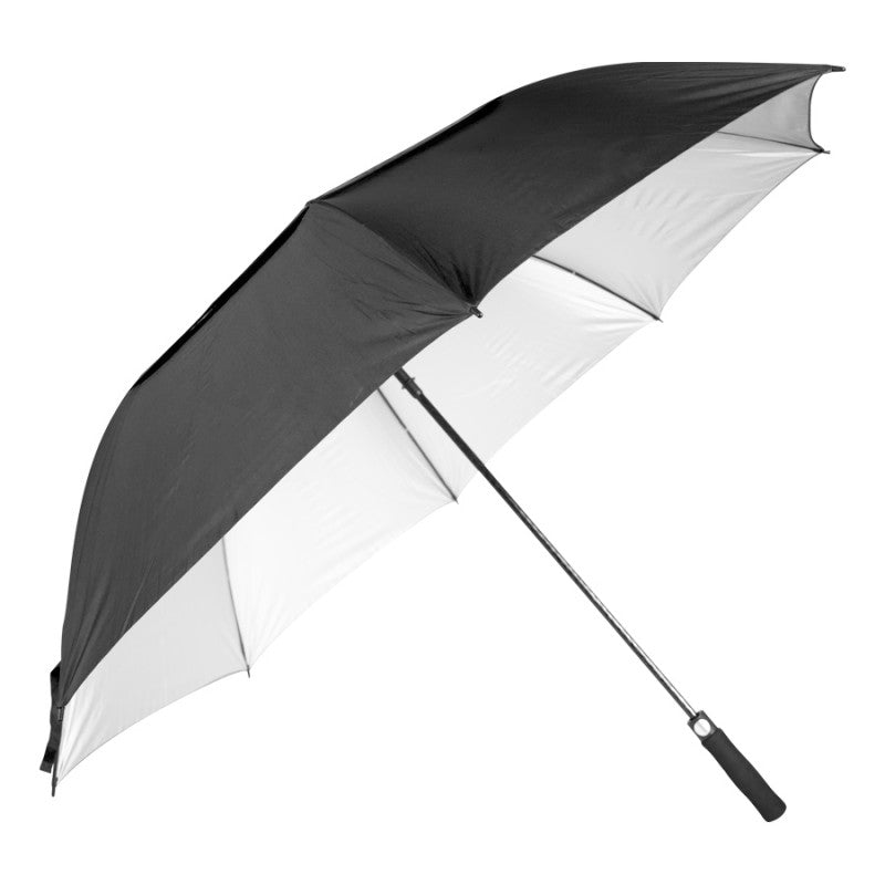 Paragua GOLF TIGER negro Wind&Water Proof / UV / varas reforzadas D146cm x H110cm
