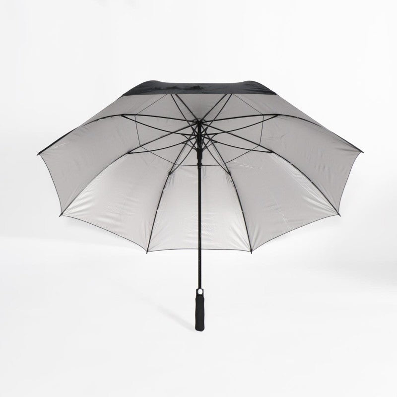 Paragua GOLF TIGER negro Wind&Water Proof / UV / varas reforzadas D146cm x H110cm