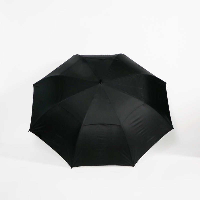 Paragua GOLF TIGER negro Wind&Water Proof / UV / varas reforzadas D146cm x H110cm