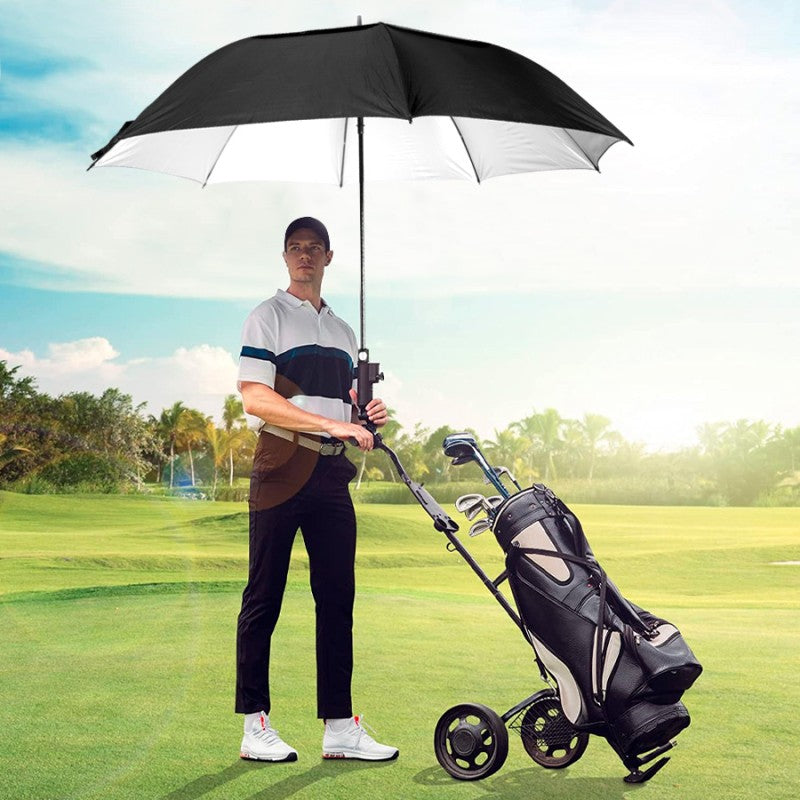 Paragua GOLF TIGER negro Wind&Water Proof / UV / varas reforzadas D146cm x H110cm