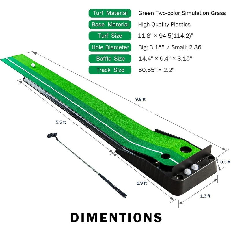 Putting trainer GOLF GREEN