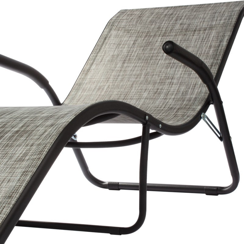Reposera Wave Gris Jazpeado