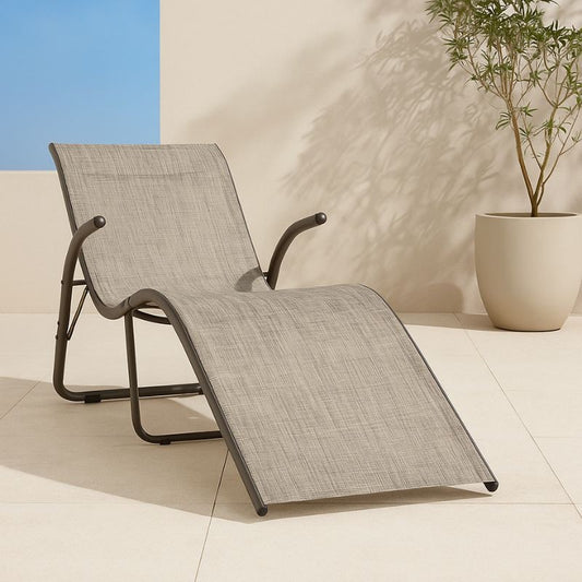 Reposera Wave Gris Jazpeado