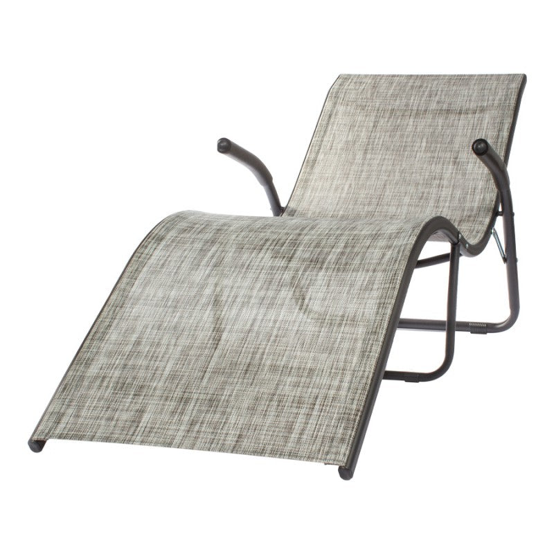 Reposera Wave Gris Jazpeado