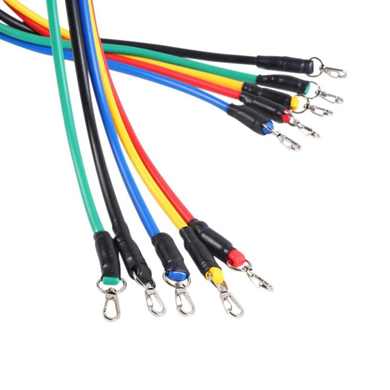 Set de 5 Ligas de Resistencia + Accesorios