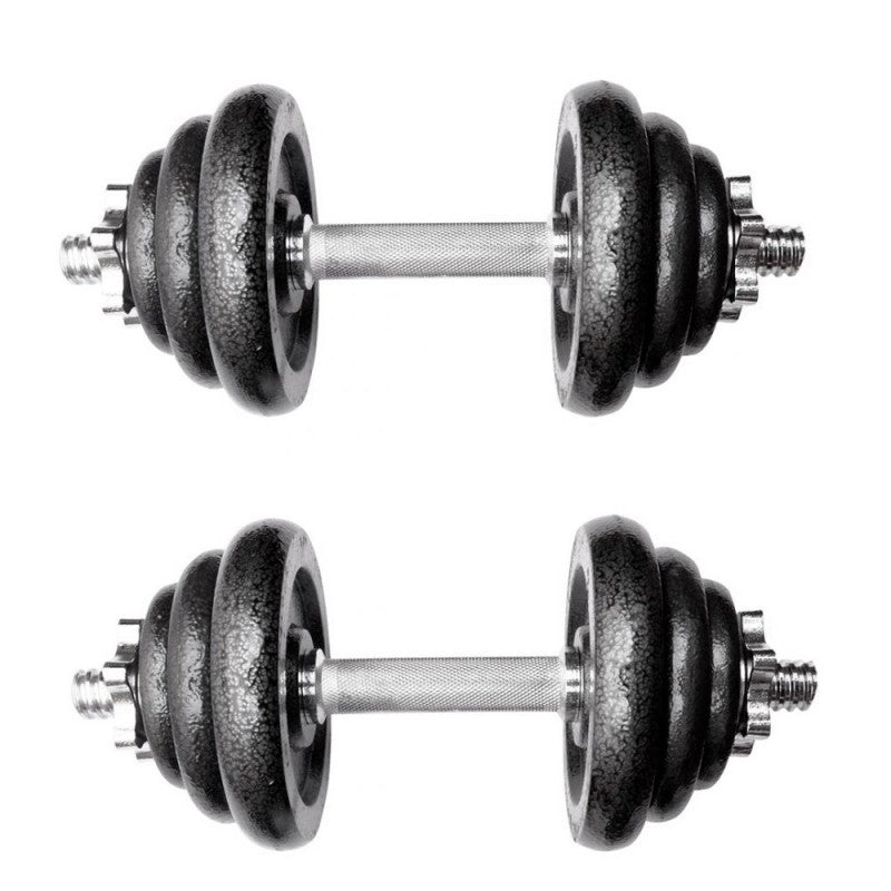 Set de Mancuernas 20kg con Maleta Ironfit