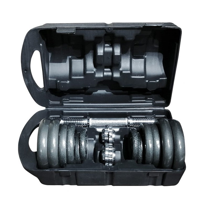 Set de Mancuernas 20kg con Maleta Ironfit