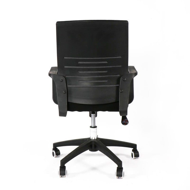 Silla Ejecutiva SMITH nylon mesh + acero cromado