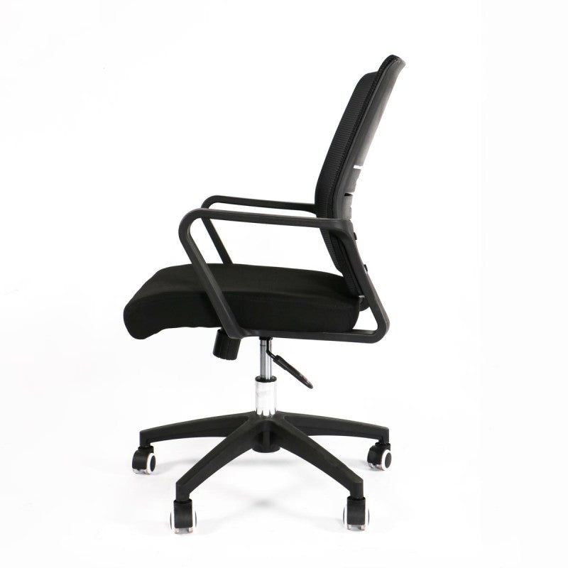 Silla Ejecutiva SMITH nylon mesh + acero cromado