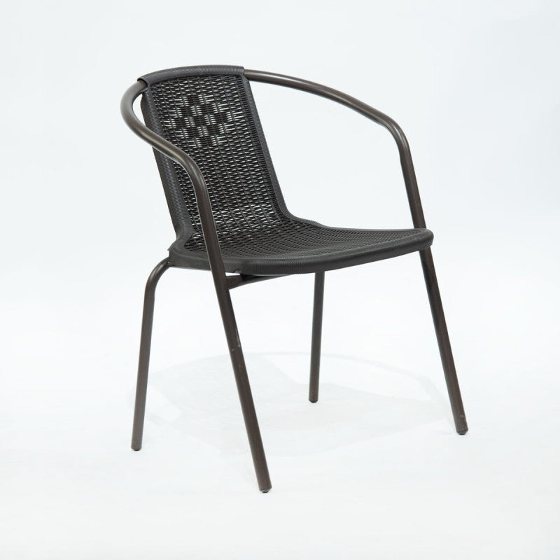 Silla genovia de rattan plástico