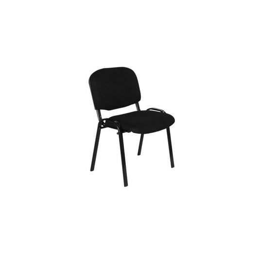 Silla ISO tapiz negro