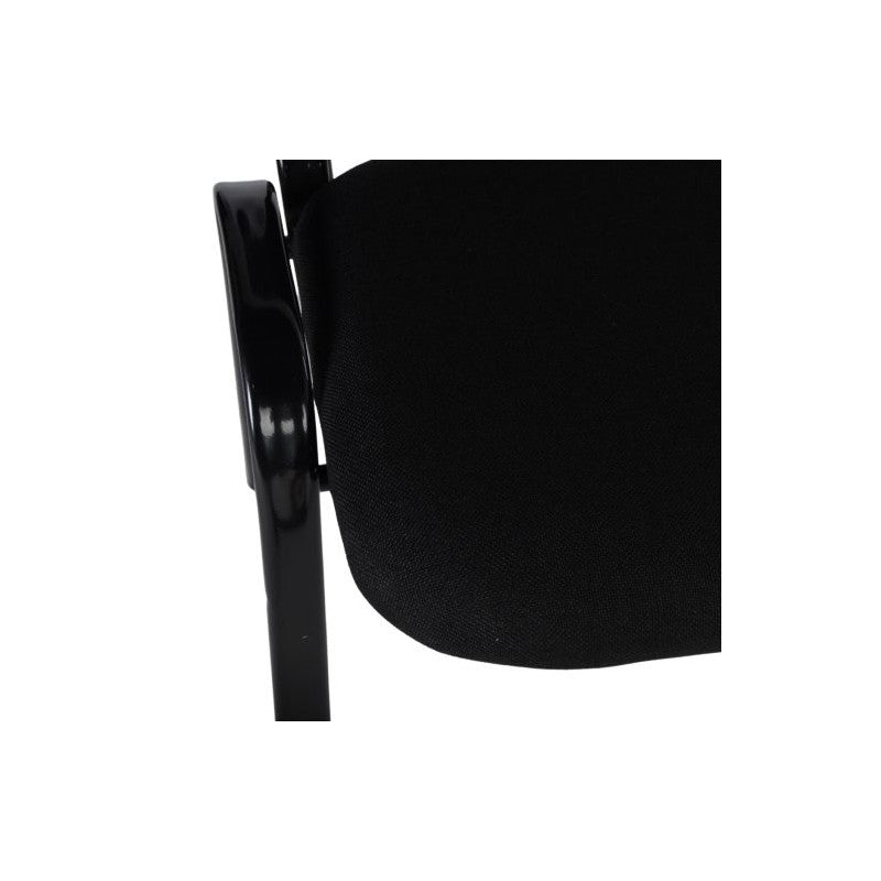 Silla ISO tapiz negro