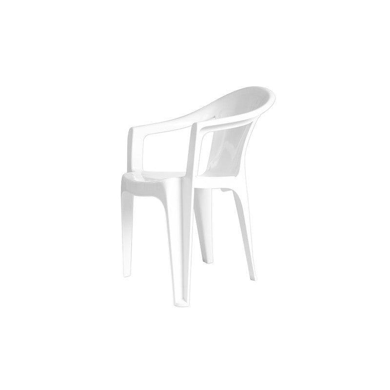 Silla Plástica Milán blanca