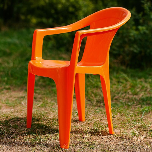 Silla Plástica Milán Rojo