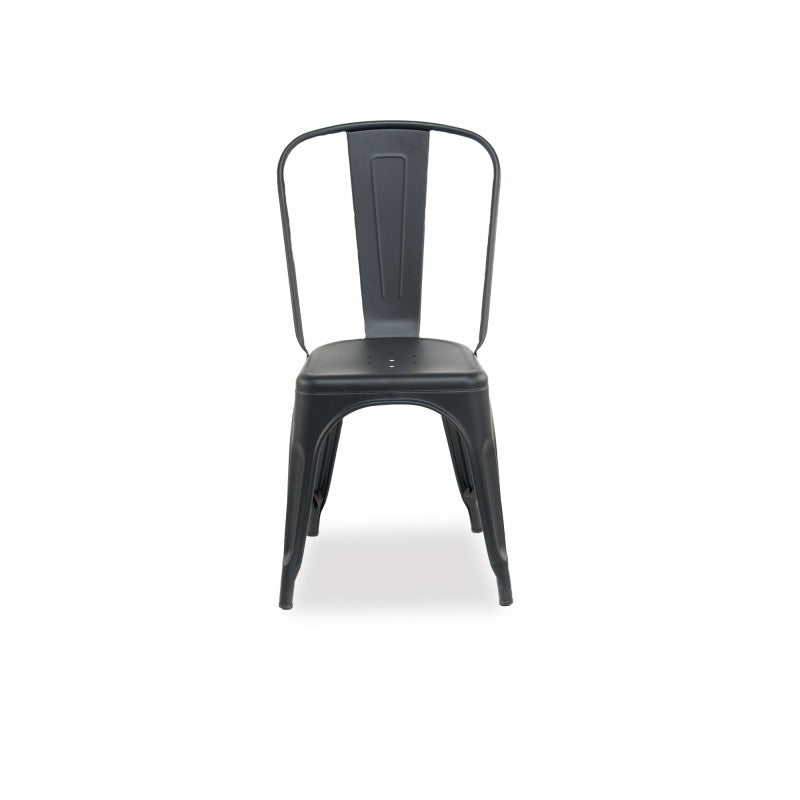 Silla Tolix Metálica Negra
